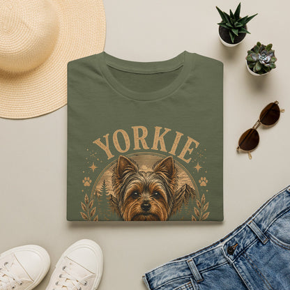 Yorkie Society T-Shirt — Vintage Yorkie Dog Lover Tee