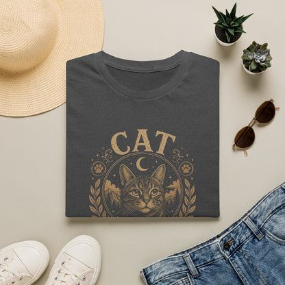 Cat Society T-Shirt — Vintage Cat Crest Graphic Tee