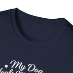 My Dog Heals My Energy T-Shirt — Spiritual Dog Lover Tee