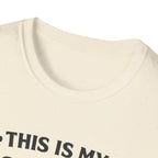 Dog Walking T-Shirt — "This Is My Dog Walking Shirt" Paw Print Tee