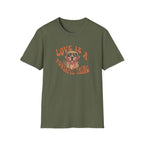 T-Shirt — "Love Is a Powerful Thing" Golden Retriever Graphic Tee