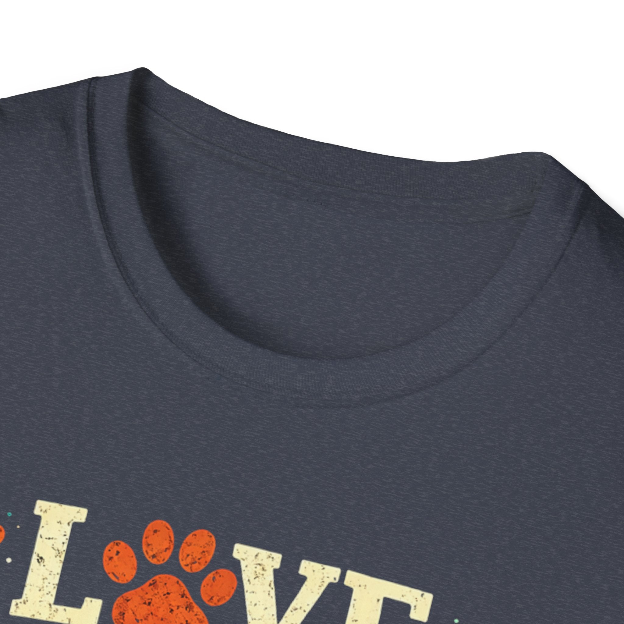 Love Is a Powerful Thing T-Shirt — Cute Paw Print Pet Lover Tee