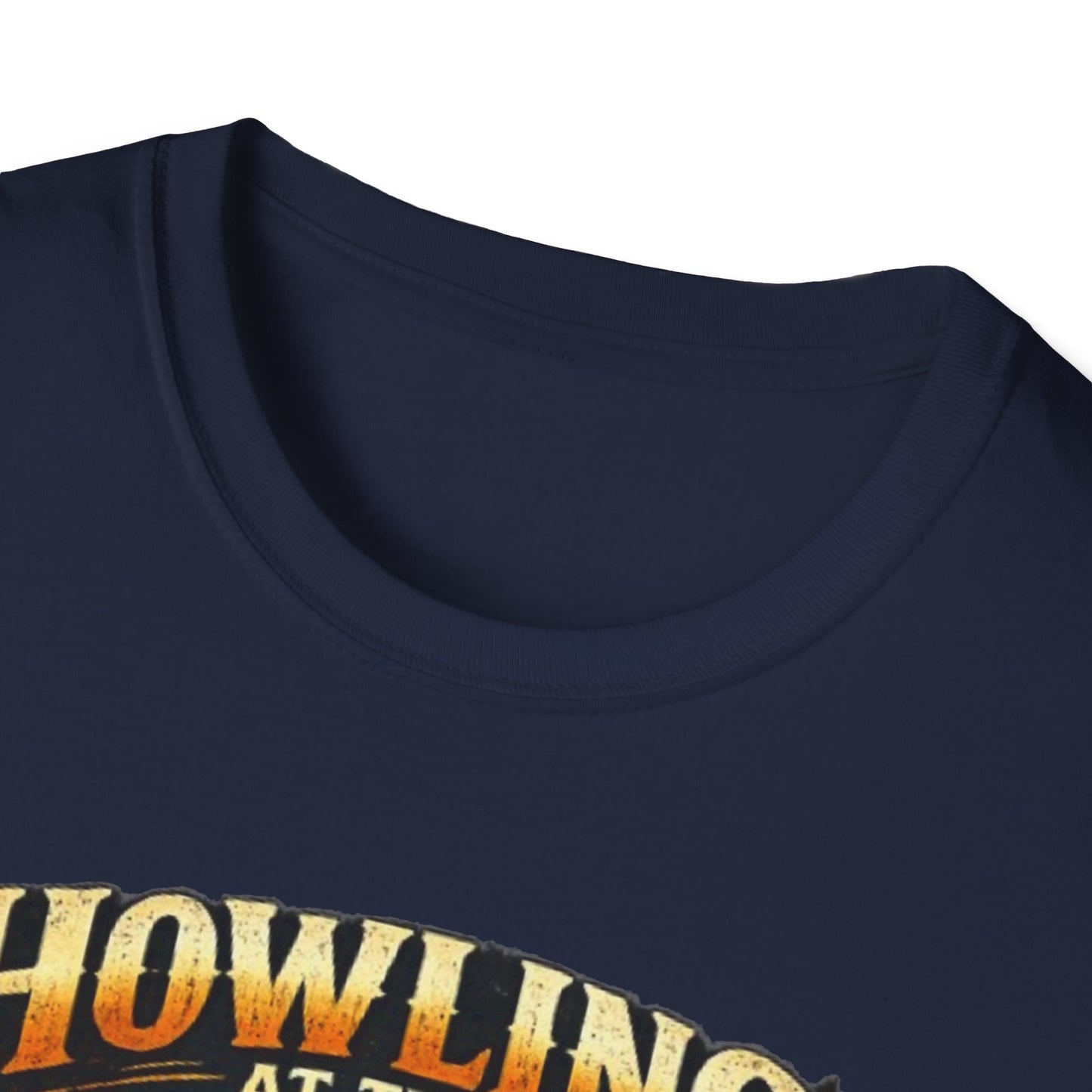 Howling at the Moon T-Shirt — Vintage Wolf Graphic (“Where Dogs Become Wolves”)
