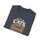 Cats Favorite People T-Shirt — Cute Cat Lover Graphic Tee