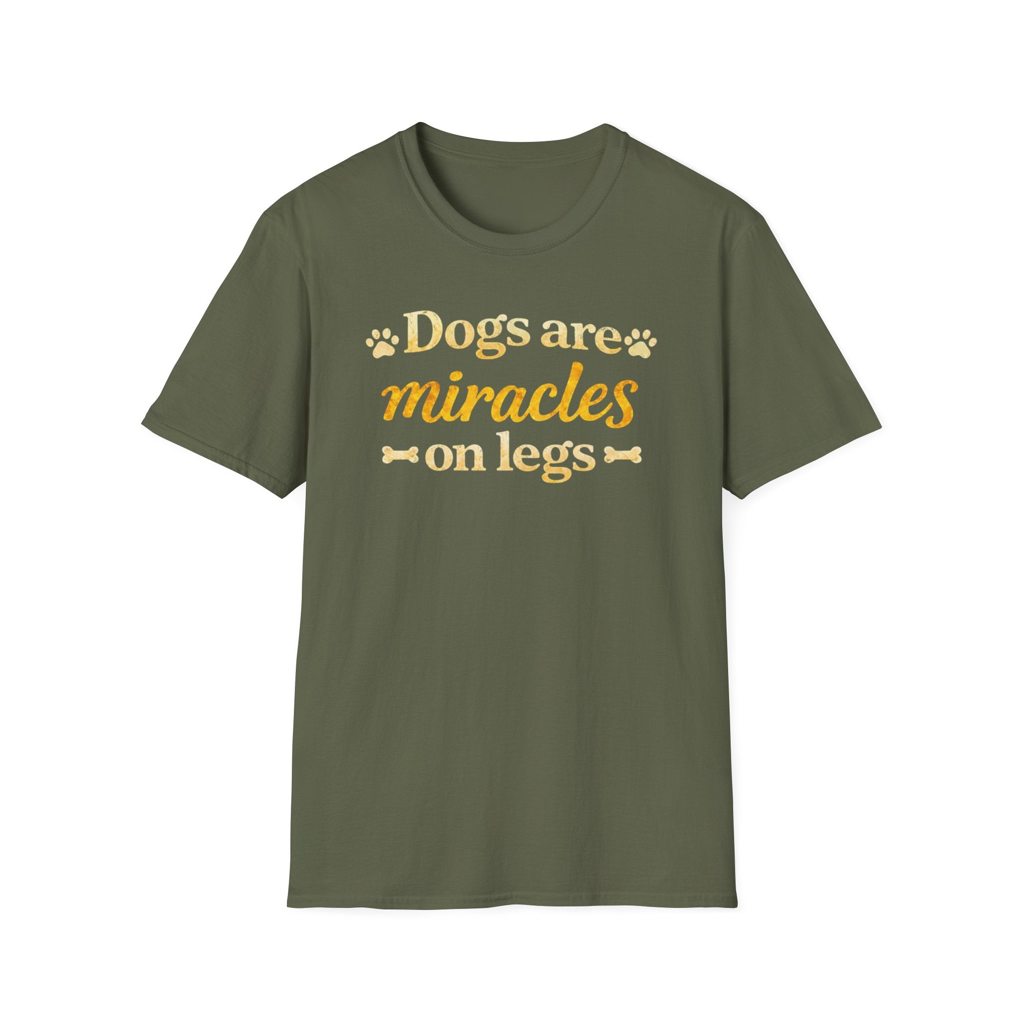 Dogs Are Miracles on Legs T-Shirt