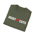 Must  love Cats T-Shirt — Funny Cat Lover Tee