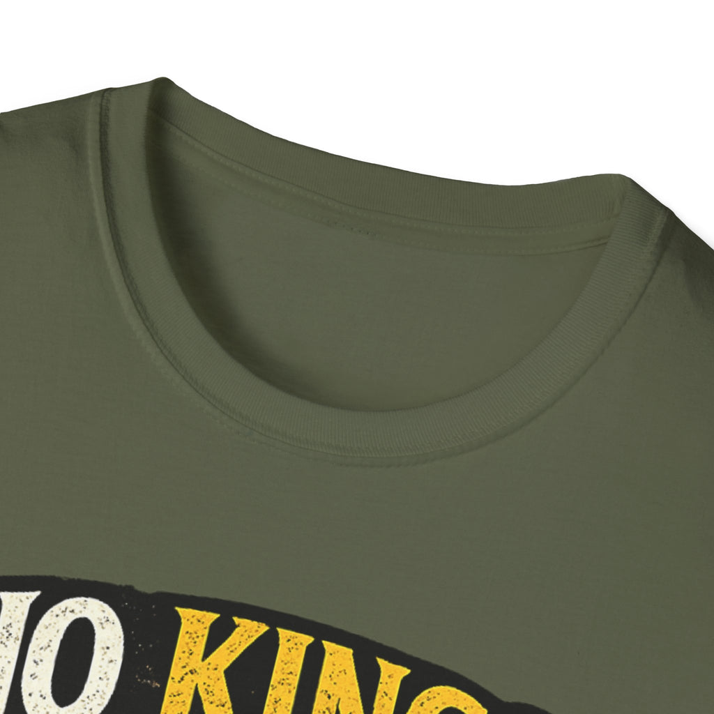 T-Shirt — "No Kings (Except My Dog)" German Shepherd Royalty Tee