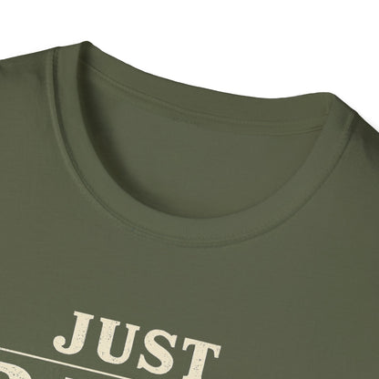 Just Bark T-Shirt — Retro Dog Lover Tee