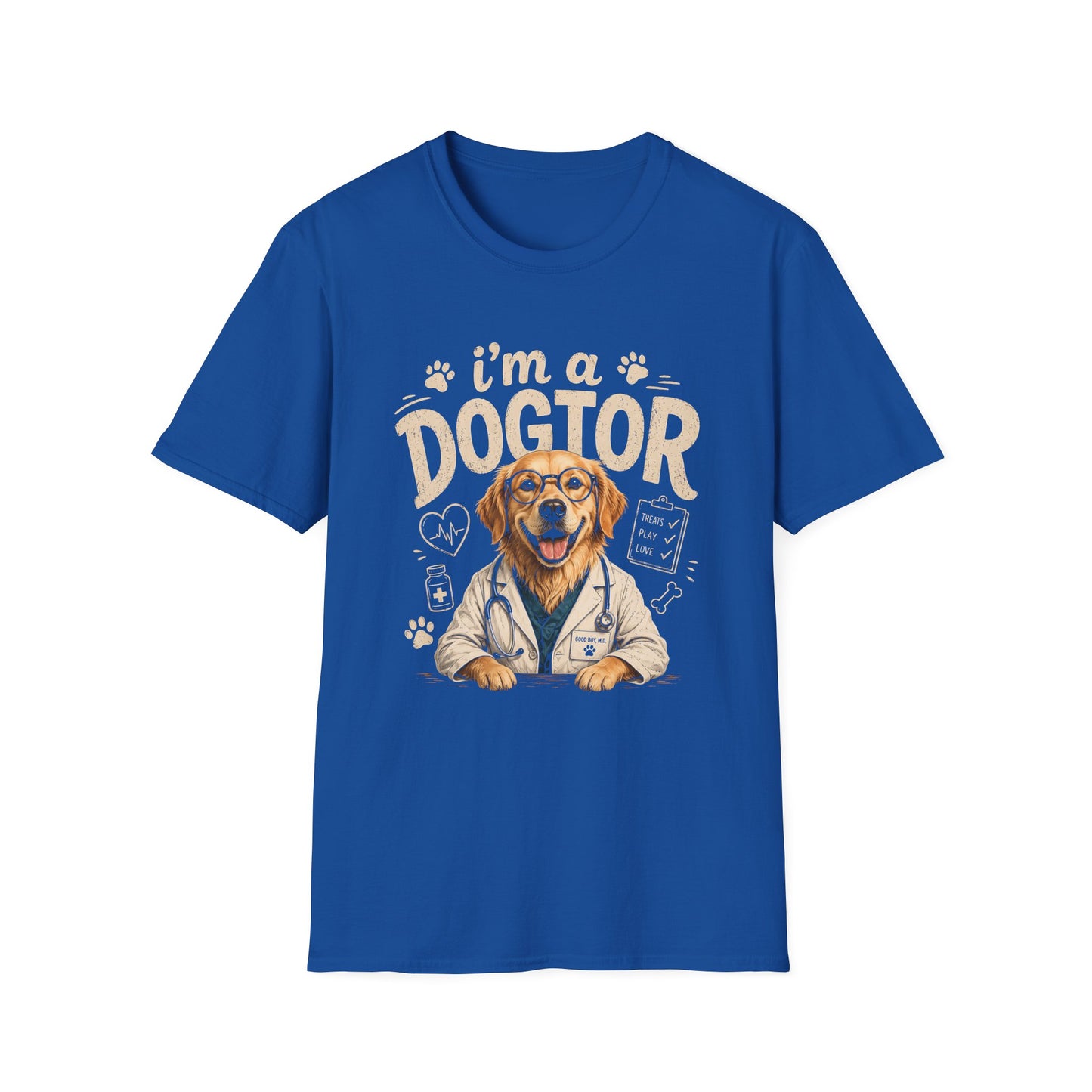 I’m a Dogtor T‑Shirt — Cute Veterinarian Dog Graphic Tee for Dog Lovers