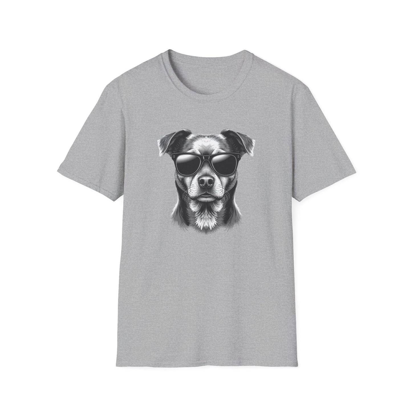 Retro Dog Sunglasses T-Shirt — Vintage Cool Puppy Graphic Tee