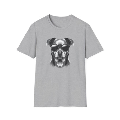 Retro Dog Sunglasses T-Shirt — Vintage Cool Puppy Graphic Tee