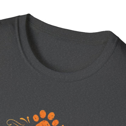 Live Love Bark T-Shirt — Funny Dog Lover Tee with Paw Prints