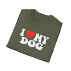 I  My Dog T-Shirt — Cute Retro Love Dog Tee for Pet Owners