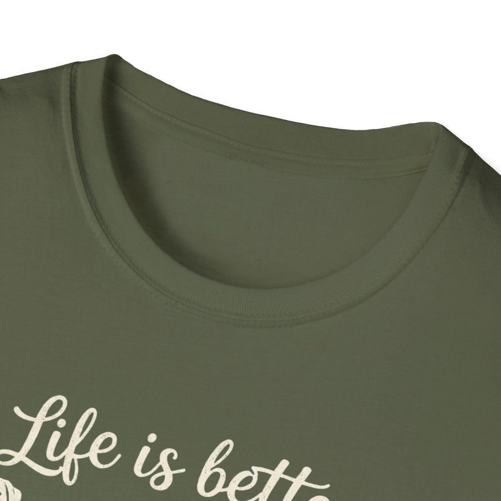 Life Is Better With Dogs T-Shirt — Dog Lover Tee