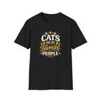 Cats Favorite People T-Shirt — Cute Cat Lover Graphic Tee