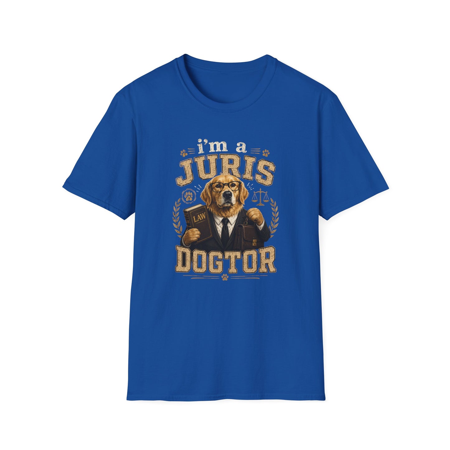 I'm a Juris Dogtor T-Shirt — Funny Lawyer Dog Graphic Tee for Law Students & Attorneys
