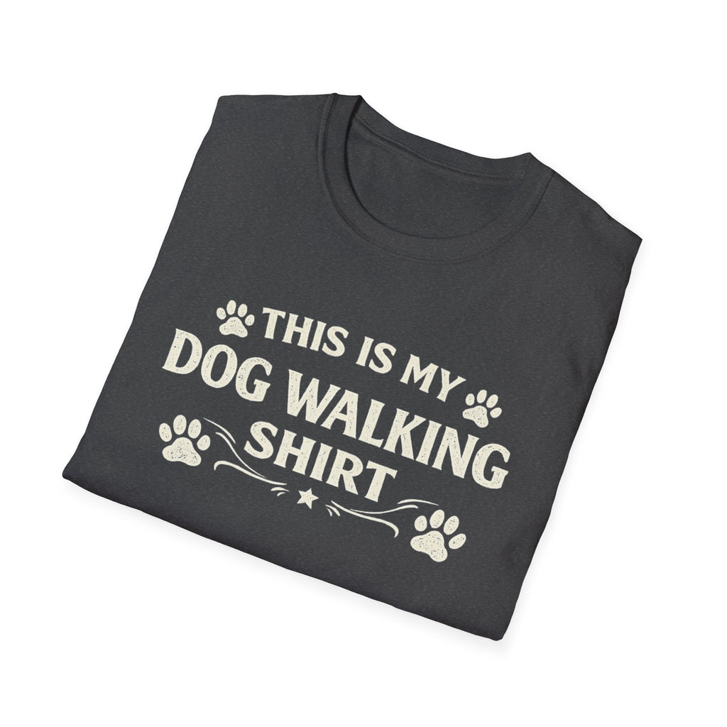 This Is My Dog Walking Shirt Paw Print Tee — Dog Walking T-Shirt