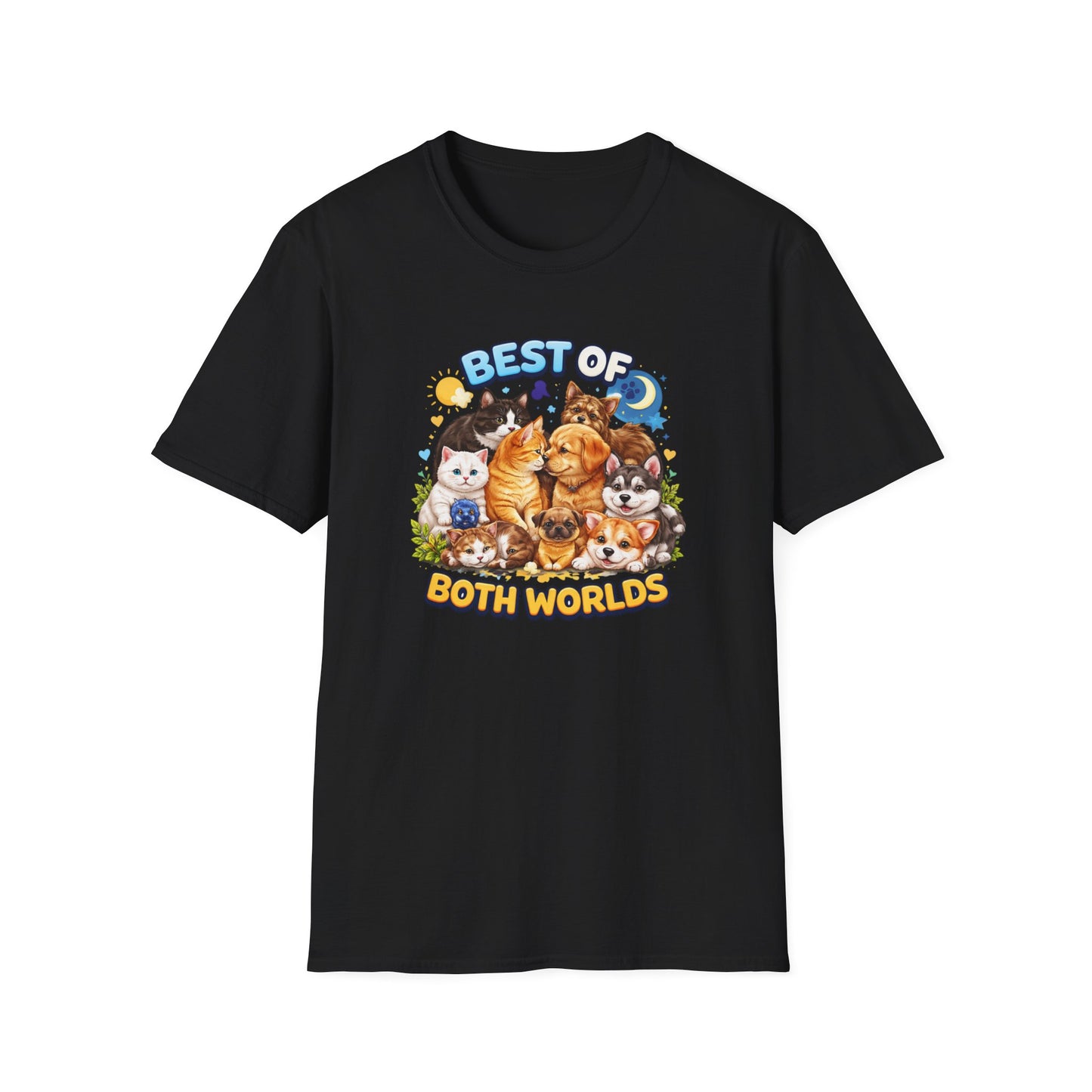 Best of Both Worlds Cats & Dogs T-Shirt