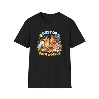 Best of Both Worlds Cats & Dogs T-Shirt