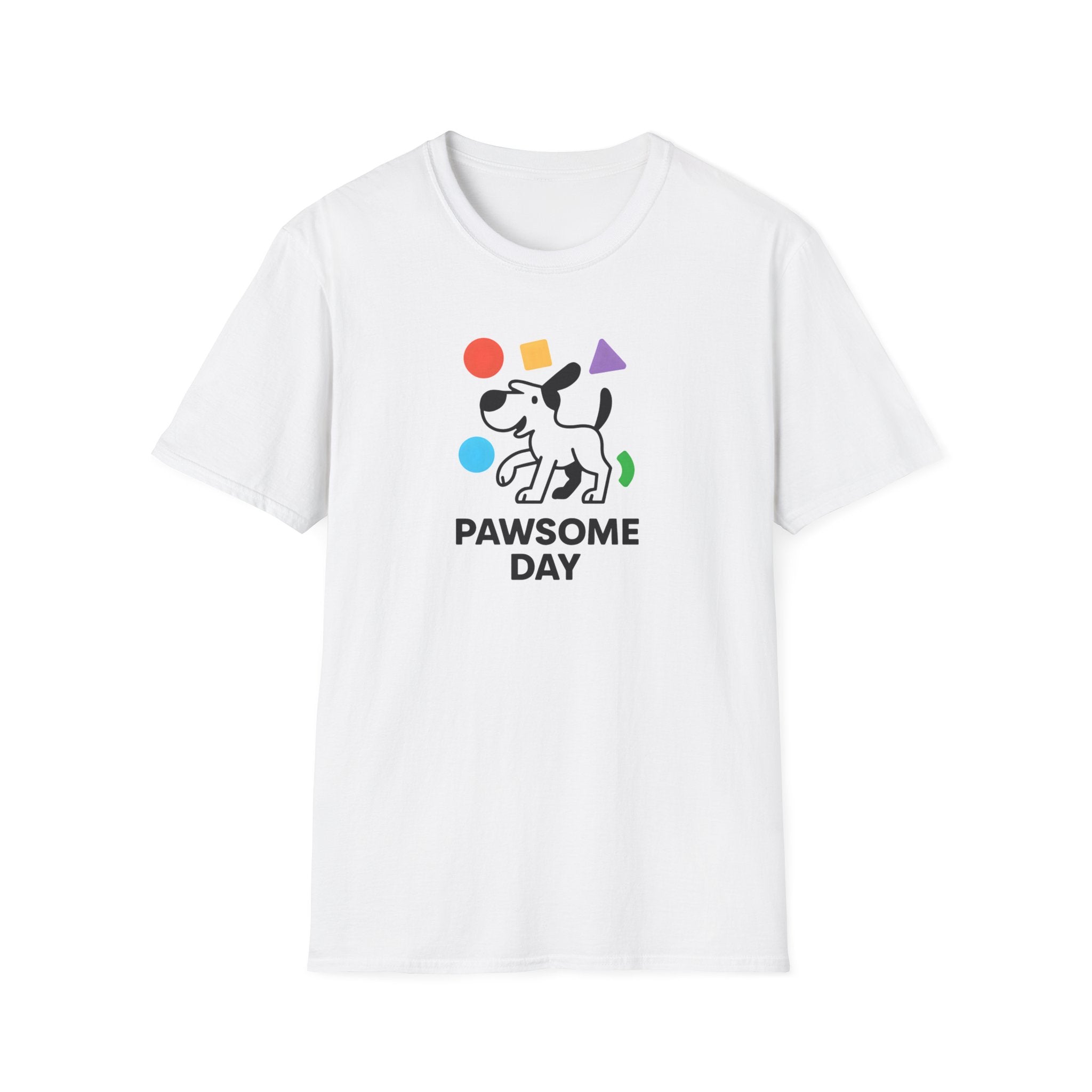 Pawsome days with colorful shapes T-Shirt
