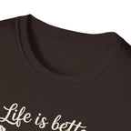 Life Is Better With Dogs T-Shirt — Dog Lover Tee