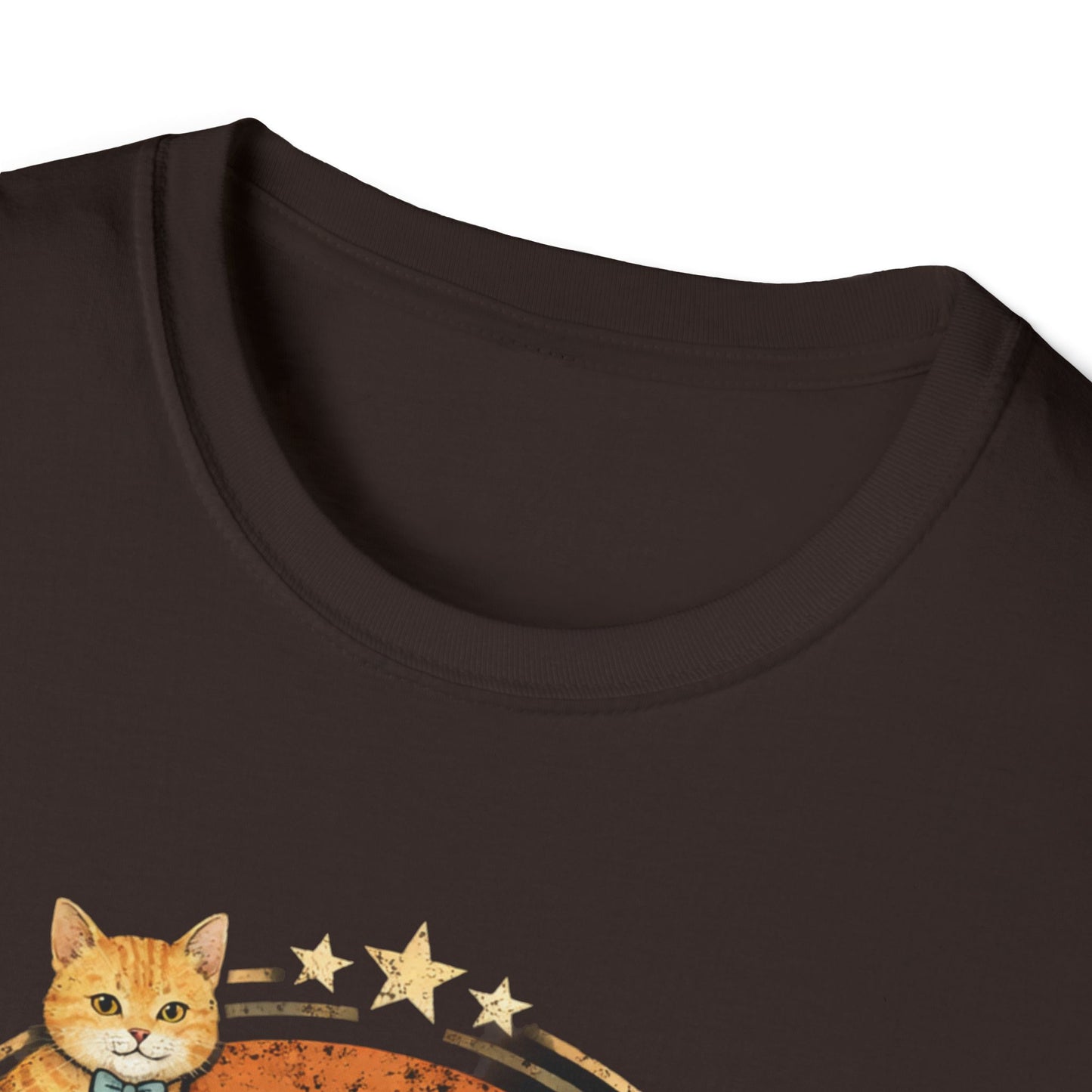 Camiseta "Papá Gato": Camiseta vintage para amantes de las mascotas con gatos y gráfico de "Papá Gato"