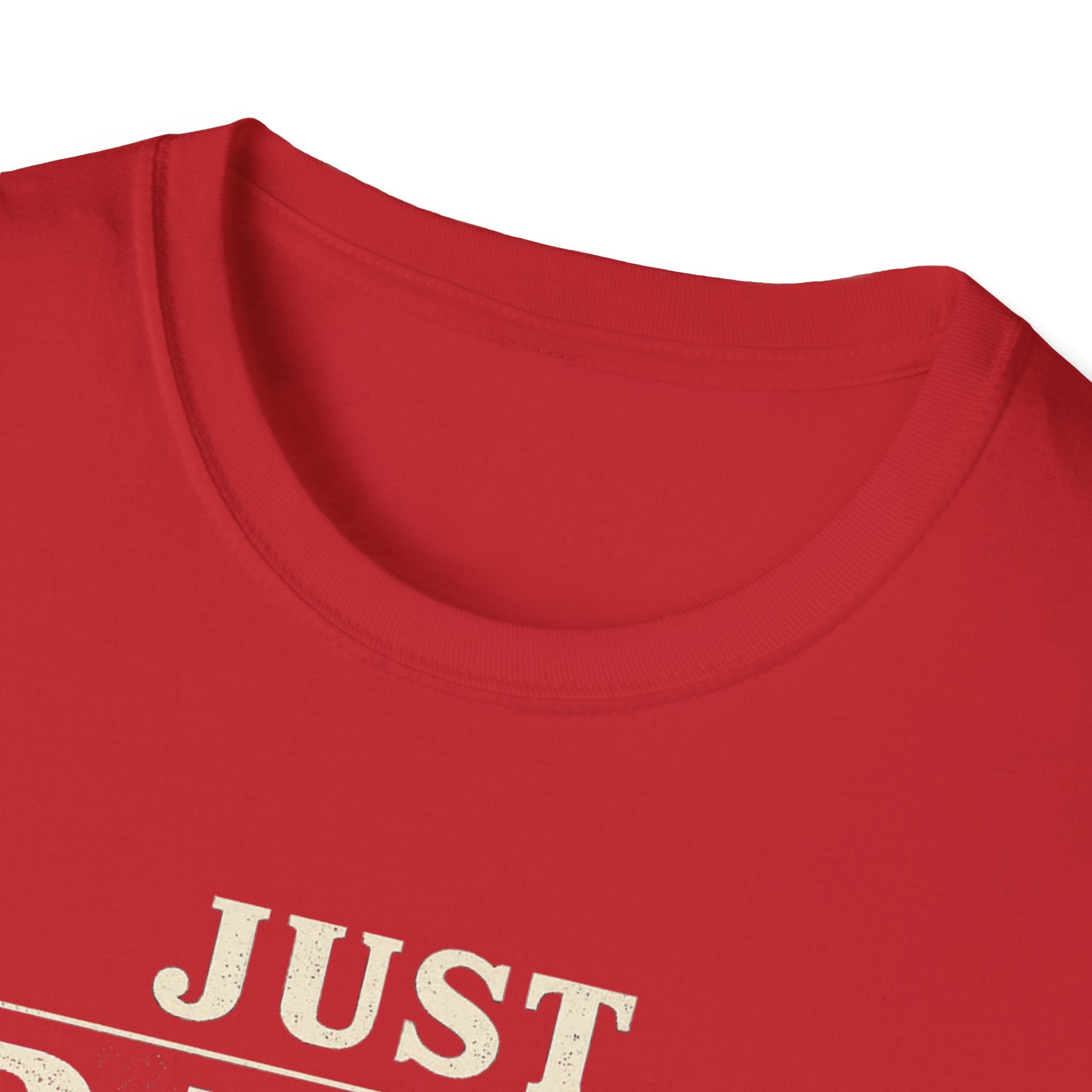 Just Bark T-Shirt — Retro Dog Lover Tee
