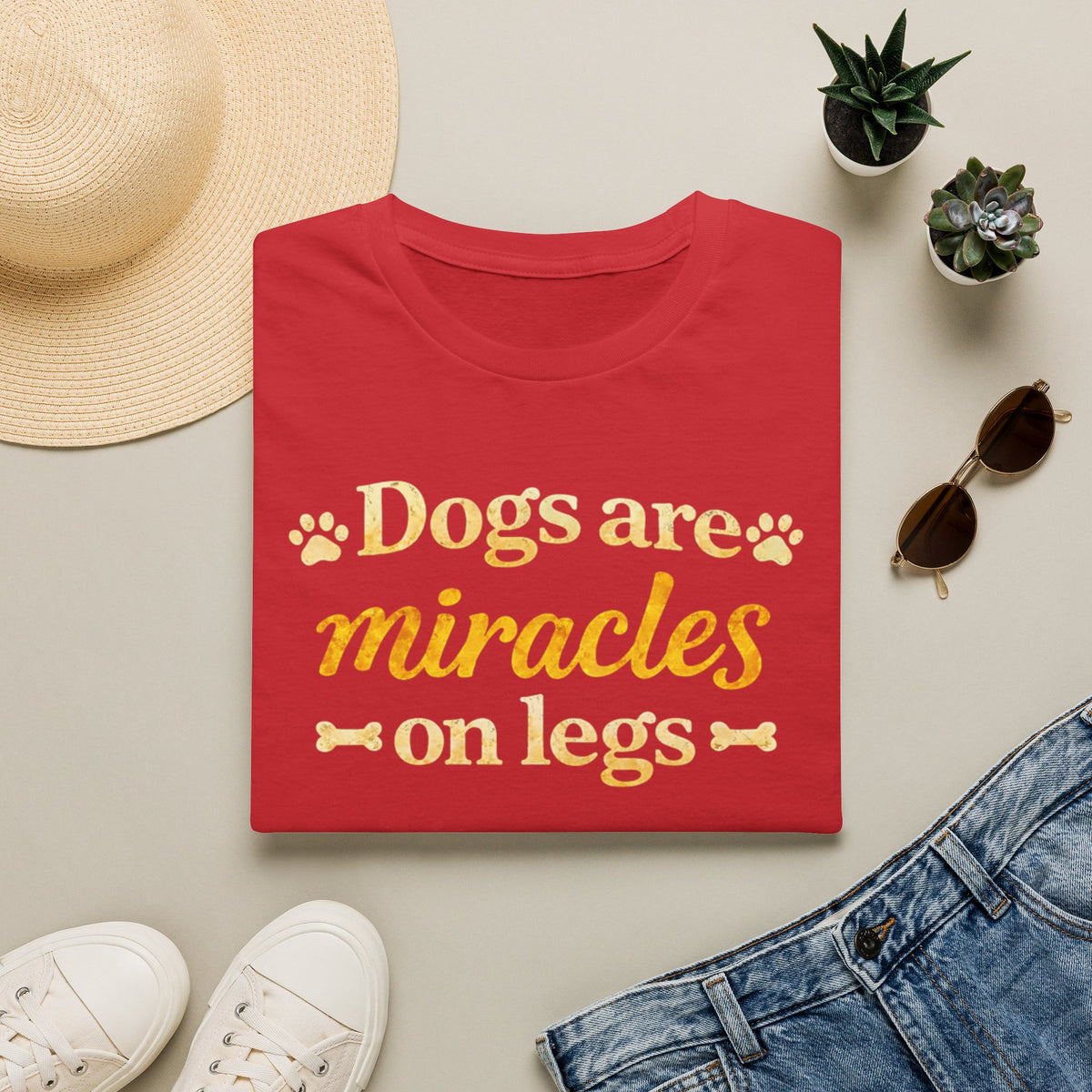 Dogs Are Miracles on Legs T-Shirt