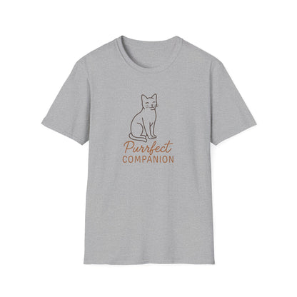 Camiseta de gato compañero perfecto