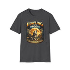 Howling at the Moon T-Shirt — Vintage Wolf Graphic (“Where Dogs Become Wolves”)
