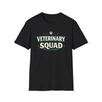 Veterinary Squad T-Shirt — Cute Paw Print Vet Team Tee
