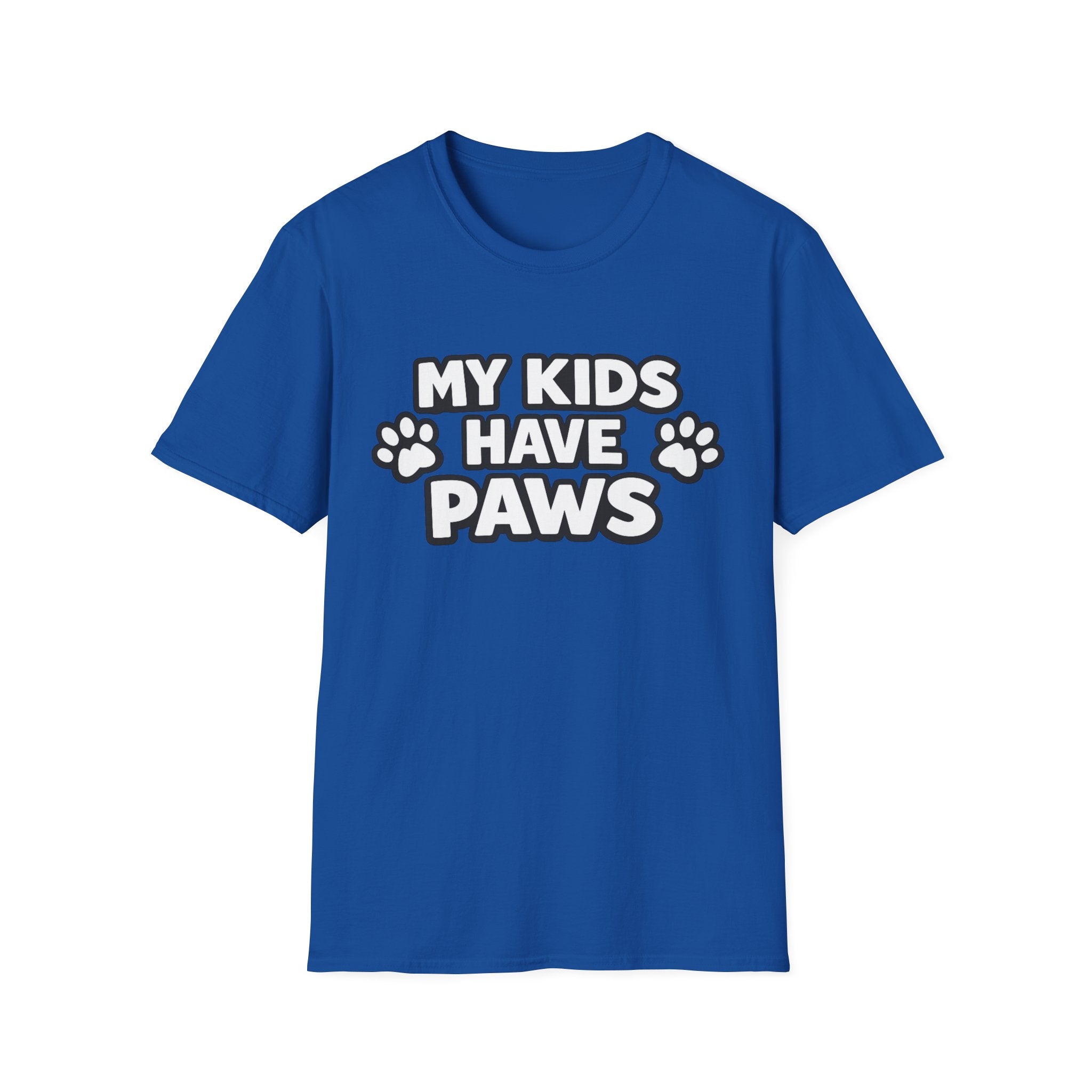 Camiseta — "Mis hijos tienen patas" | Camiseta divertida para dueños de mascotas