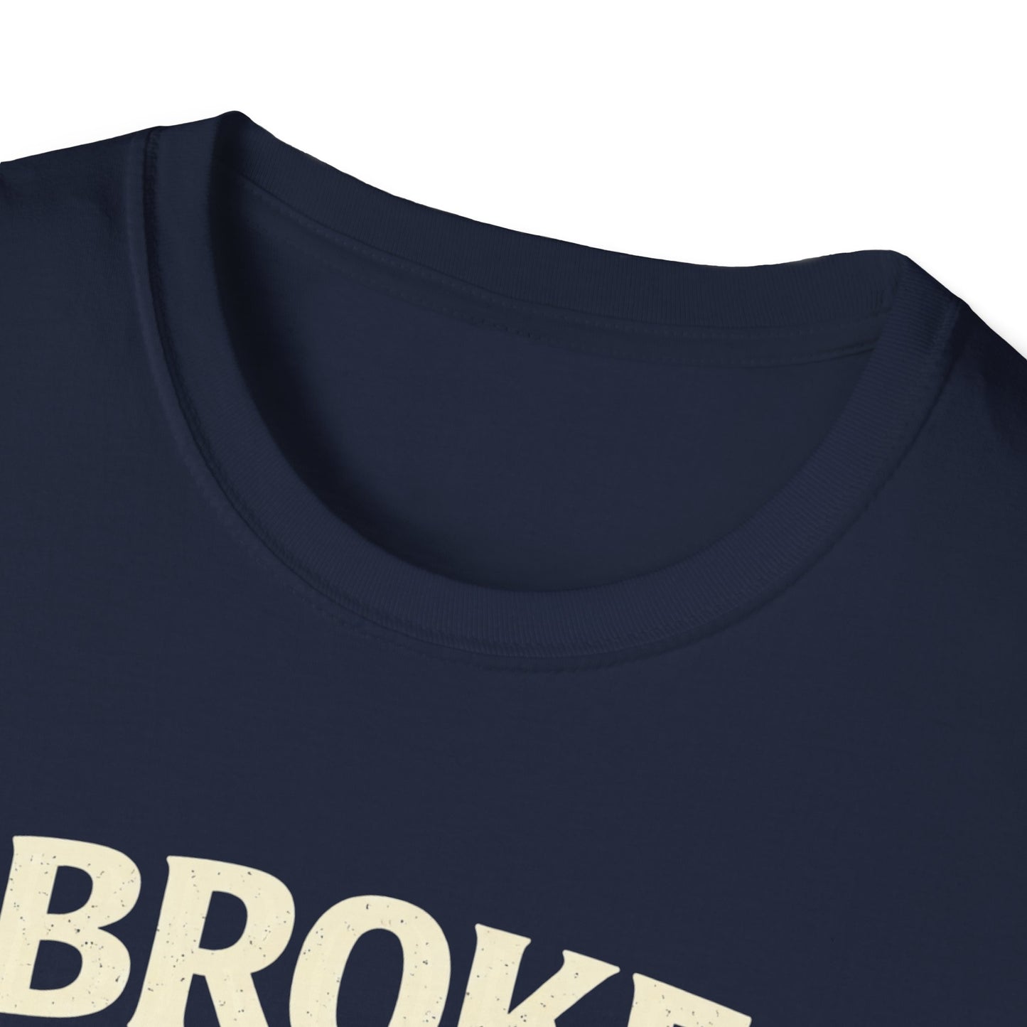 Broke Blame My Cat T-Shirt – Funny Cat Lover Tee