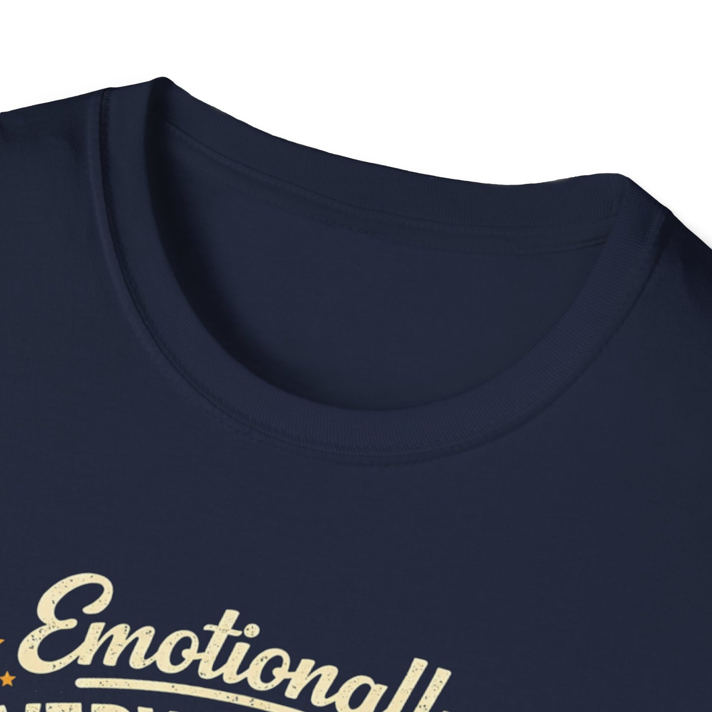 T-Shirt — "Emotionally Overwhelmed, Cat Still Wants Attention" Cute Vintage Cat Tee
