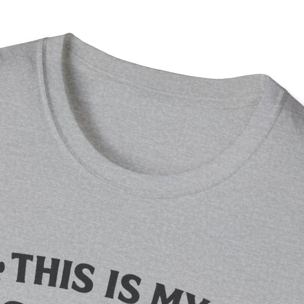 Dog Walking T-Shirt — "This Is My Dog Walking Shirt" Paw Print Tee