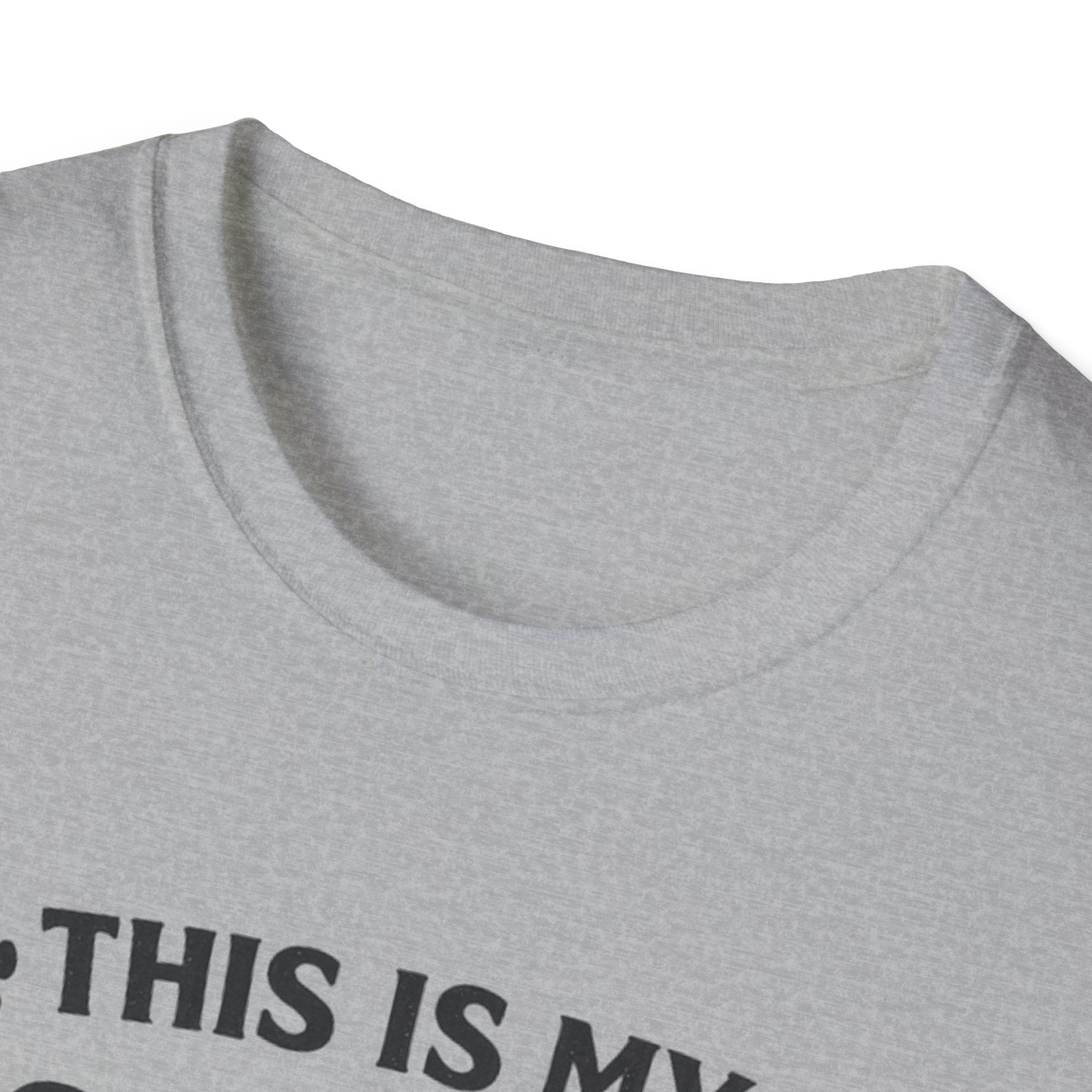 Dog Walking T-Shirt — "This Is My Dog Walking Shirt" Paw Print Tee