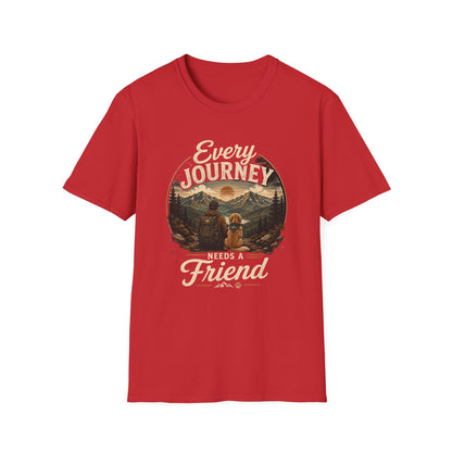 Every Journey T-Shirt — "Every Journey Needs a Friend" Adventure Graphic Tee