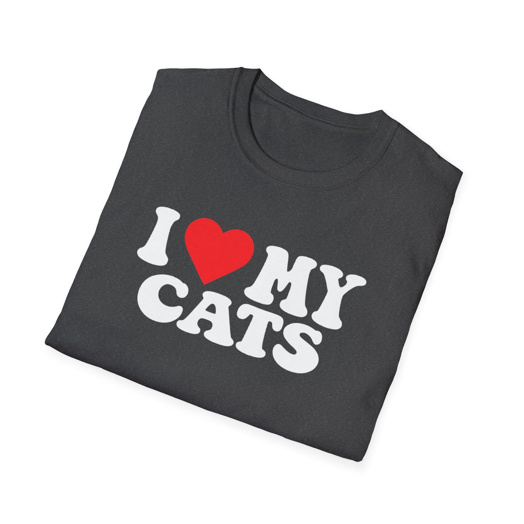 I  My Cats T-Shirt — Cute Retro Cat Lover Tee