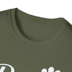 Rescue Mom T-Shirt — Dog Rescue Paw & Bone Tee for Pet Moms