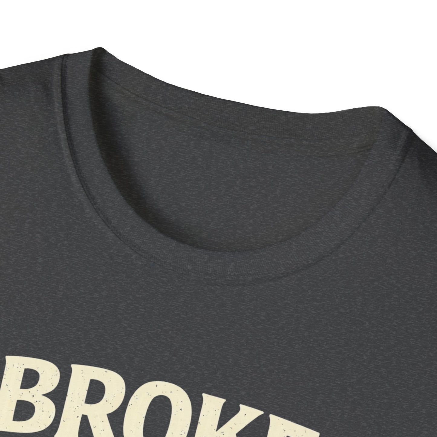 Broke Blame My Cat T-Shirt – Funny Cat Lover Tee
