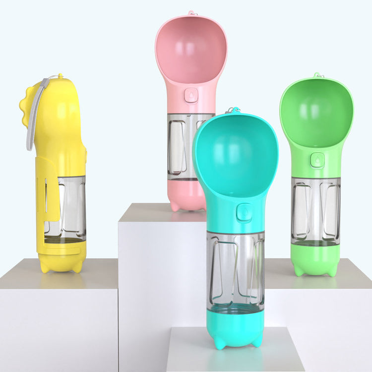 4 in 1 pet water bottle