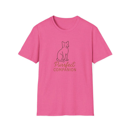 Camiseta de gato compañero perfecto