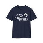 Fur Mama T-Shirt — Cute Paw Print Graphic Tee for Dog & Cat Lovers