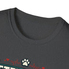 Veterinary Squad T-Shirt — Cute Paw Print Vet Team Tee