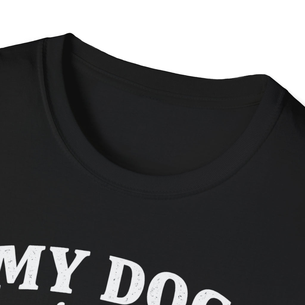 Dog Lover T-Shirt — "My Dog Is My Emotional Support" Graphic Tee