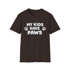 T-Shirt — "My Kids Have Paws" | Funny Pet Parent Tee