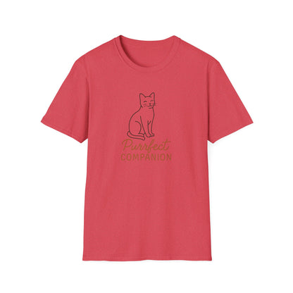 Camiseta de gato compañero perfecto