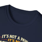 Dog Lover T‑Shirt — "It's Not a Paw, It's My Best Friend's Hand" Rescue Pet Tee