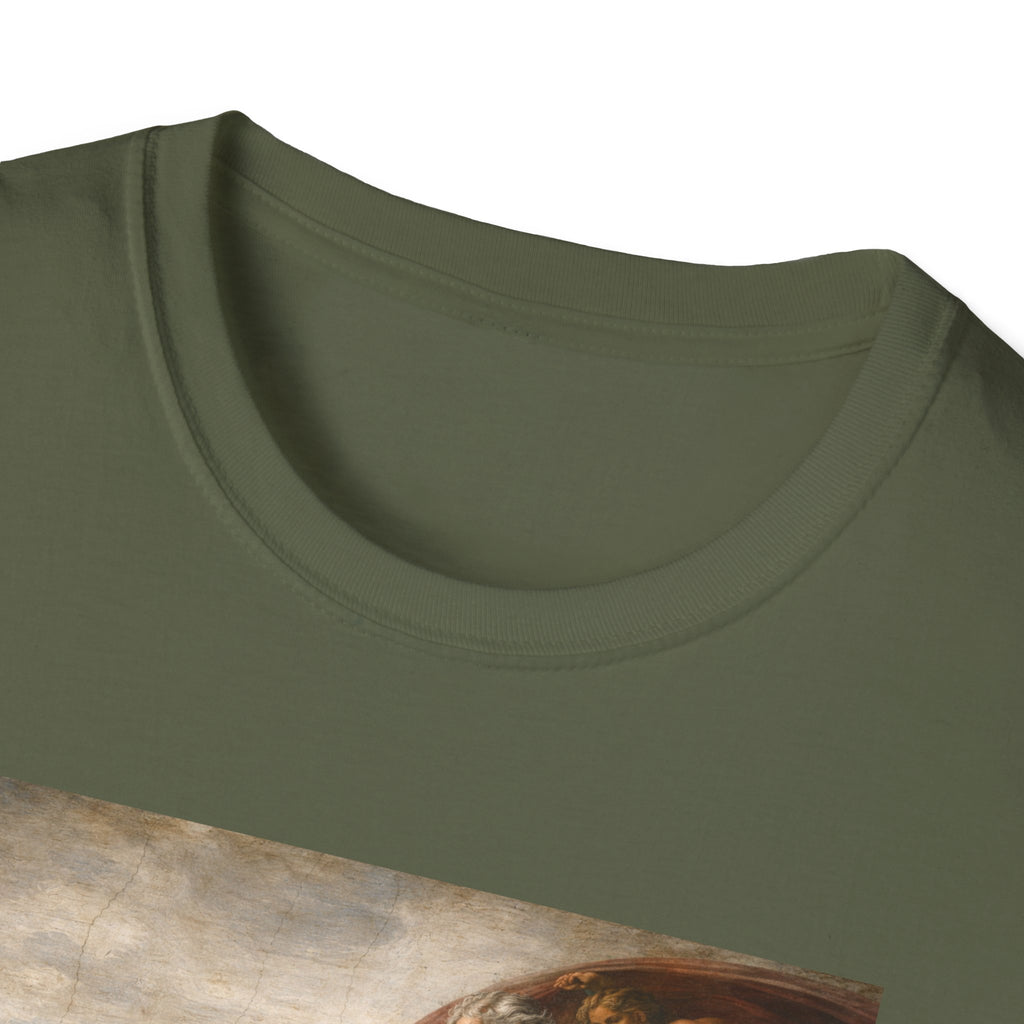 Renaissance 'Creation of Cat' Art Print T-Shirt