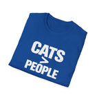 Cats > People T-Shirt — Funny Cat Lover Tee